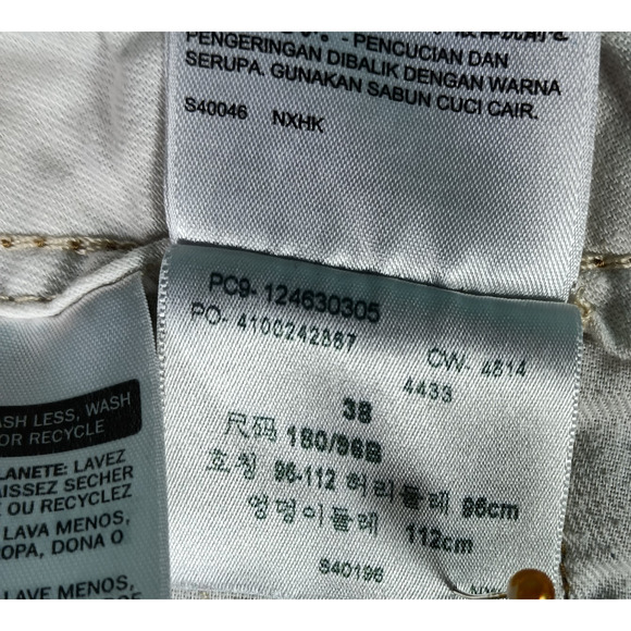 Levis Shorts Men Size 38 Brown ACE Cargo Camo Canvas Utility Outdoor *White Tab - Picture 3 of 11